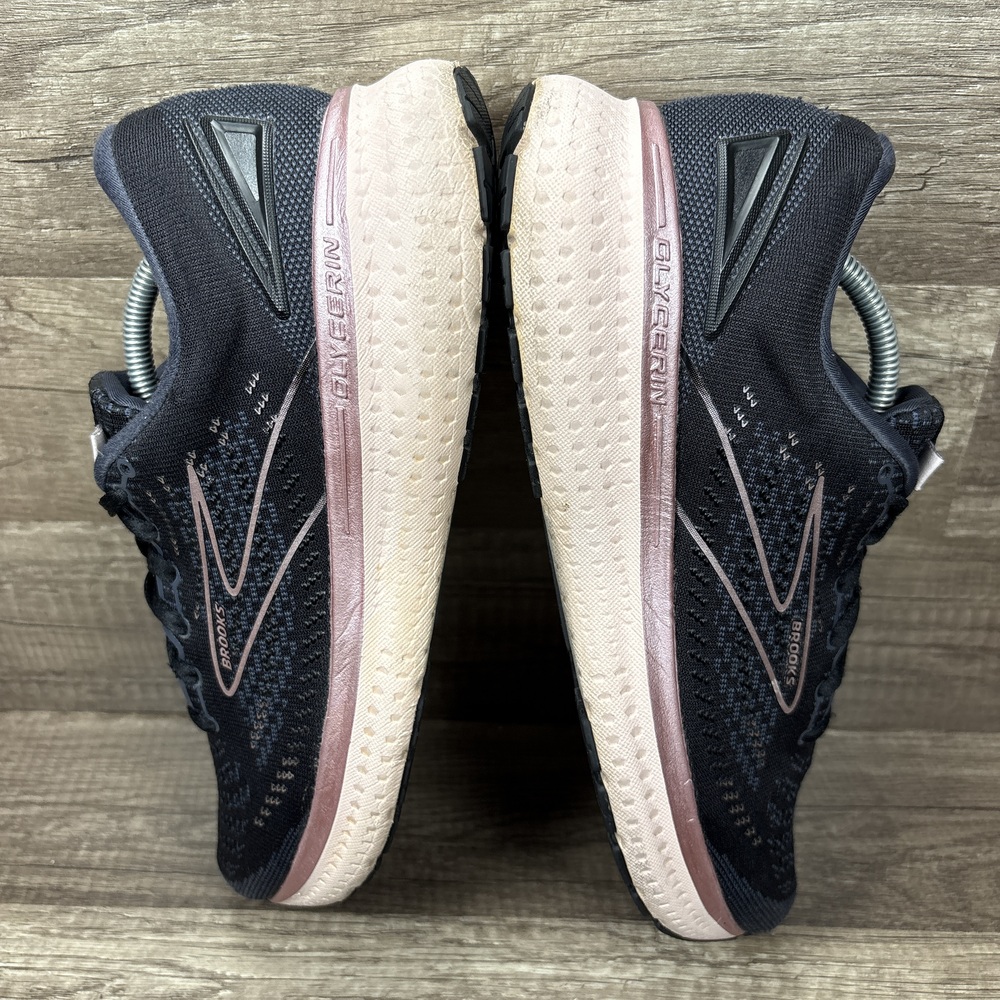 Brooks Glycerin 19 Black Pink Womens US Size 10 EUR 42 1203431B074 Running Shoes - Picture 7 of 10